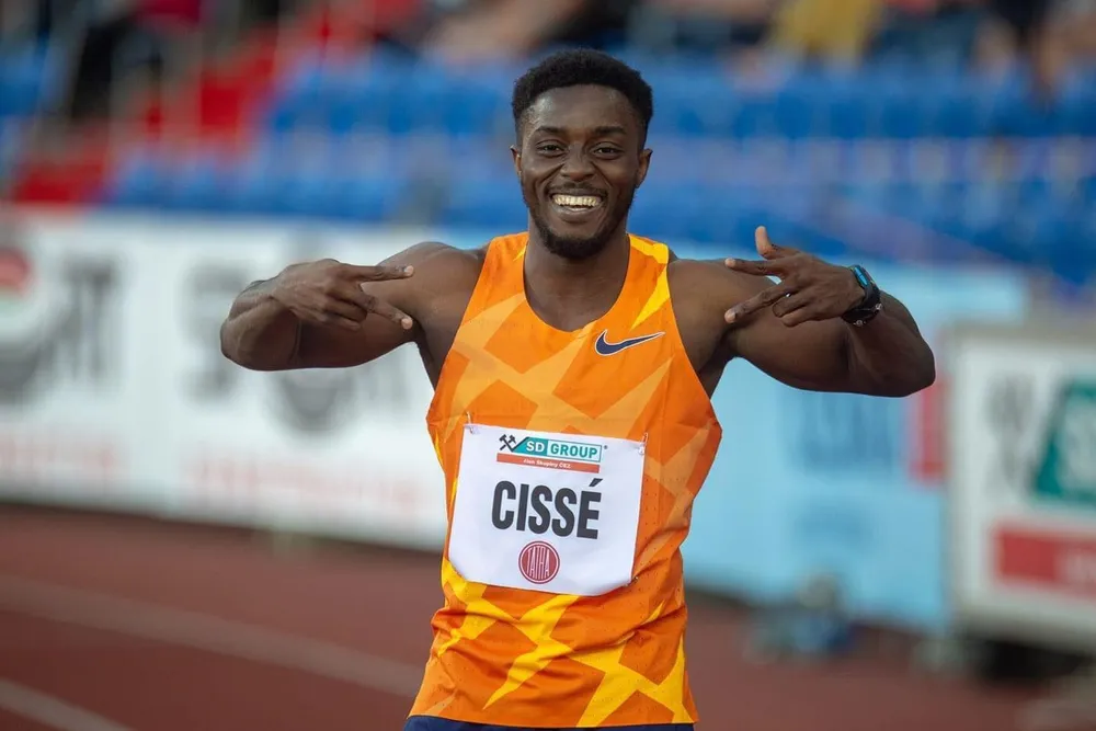 9e Jeux de la Francophonie en RDC: l’Ivoirien Cissé Gué Arthur décroche la médaille de bronze du 100m