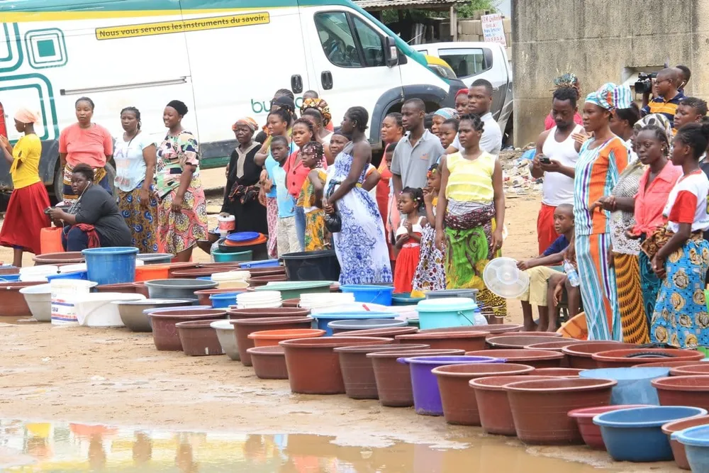 Coupure d'eau dans des quartiers d'Abidjan
