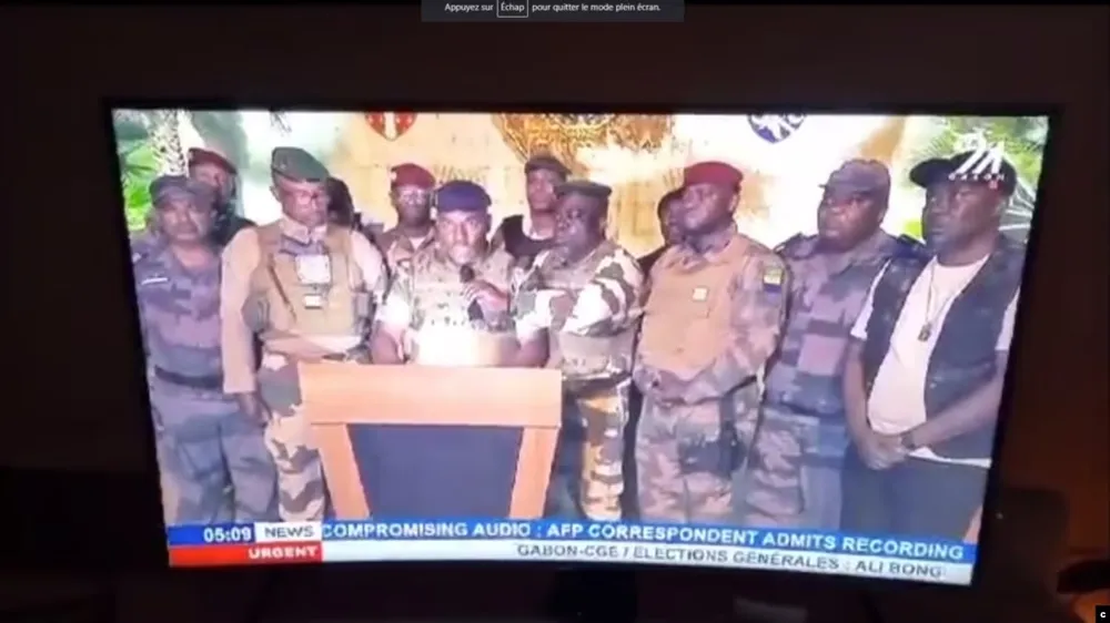 Coupe d’Etat au Gabon: les militaires annoncent la fin du régime Ali bongo