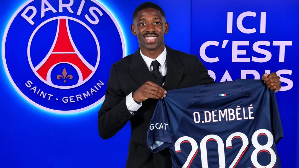 Ousmane Dembélé signe au PSG