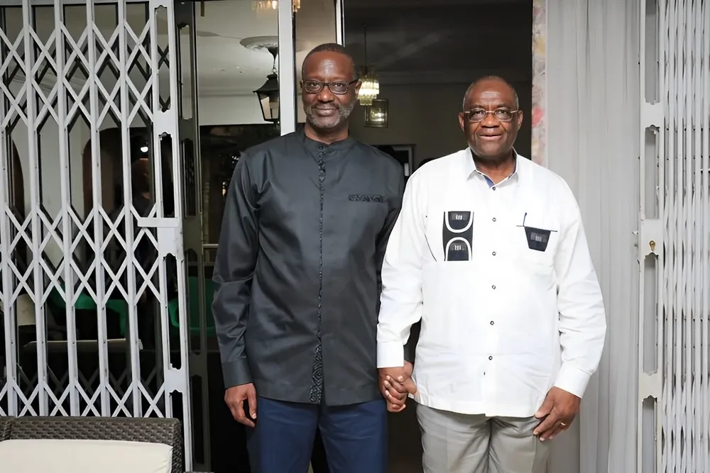 PDCI : Tidjane Thiam chez Guikahué