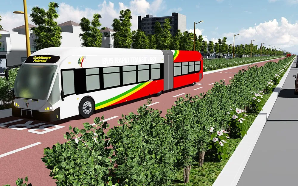 Sénégal : le bus rapide transit (BRT) fait ses premiers pas Dakar