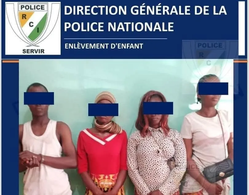 Enlèvement d’enfant suivi d’une demande de rançon en Côte d’Ivoire : des individus arrêtés à Daloa