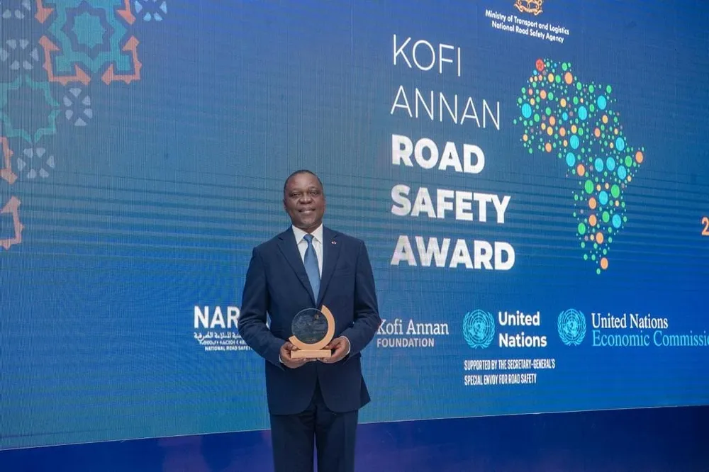 Awards sécurité routière ONU : la Côte d’Ivoire « prix de l’Innovation grâce à la digitalisation des services de transport »