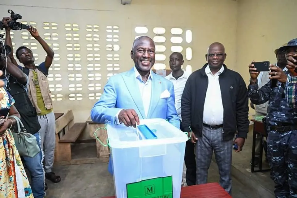 Municipale 2023 : Bictogo a voté, réaffirmant son engagement pour Yopougon