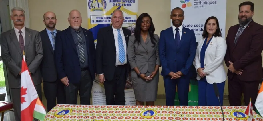Education catholique: désormais un partenariat « gagnant-gagnant » Côte d’Ivoire-Canada