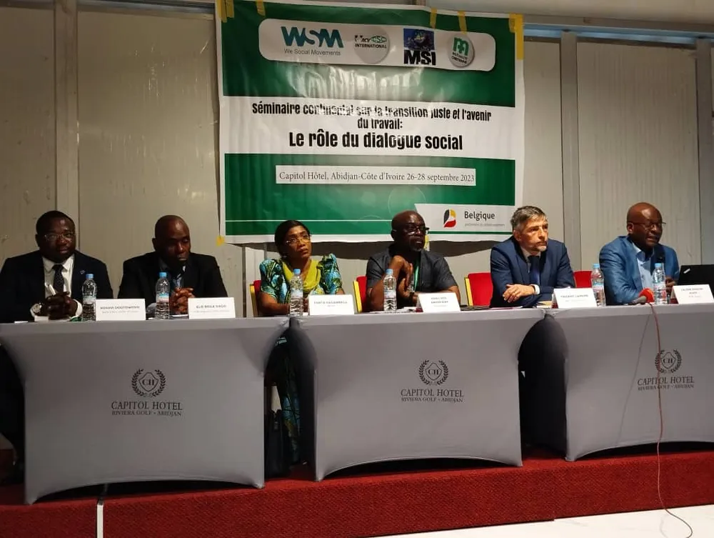 Transition juste et avenir du travail : Abidjan abrite un séminaire Continental