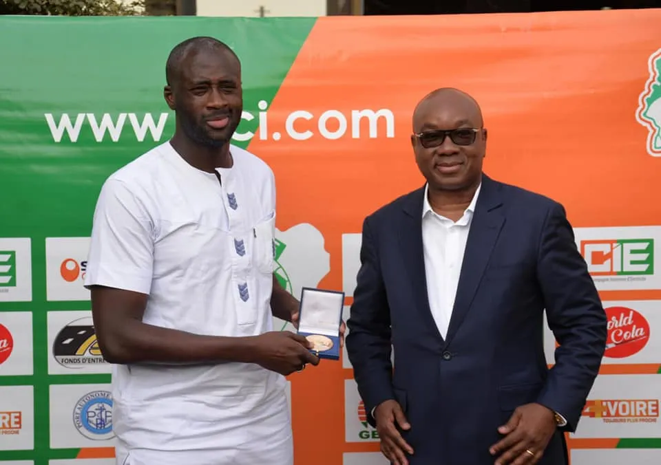 Nommé Ambassadeur, Yaya Touré reçoit ses attributs