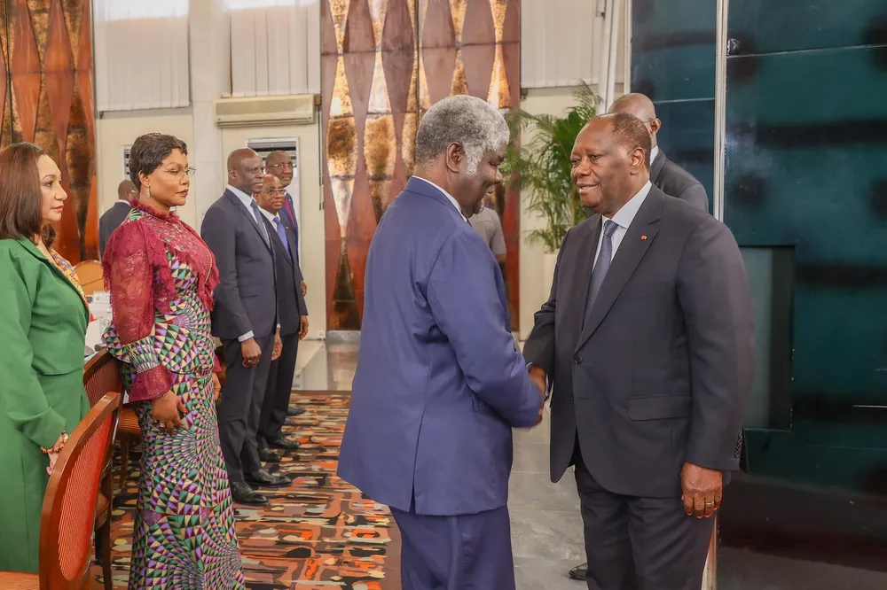 CAN 2024 Côte d’Ivoire : le coup de pression de Ouattara à Beugré Mambé
