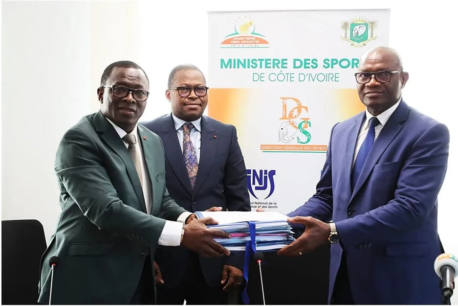 Passation de charges: « le succès de la CAN 2023, une priorité » pour le nouveau ministre ivoirien délégué des Sports