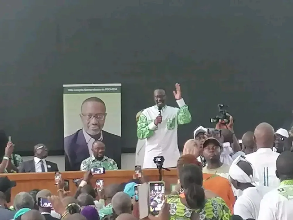 « Tidjane Thiam, candidat de l’opposition dans un éventuel second tour face au candidat du RHDP » (Sylvain N’Guessan)