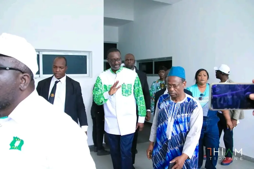 Tidjane Thiam, président du PDCI-RDA