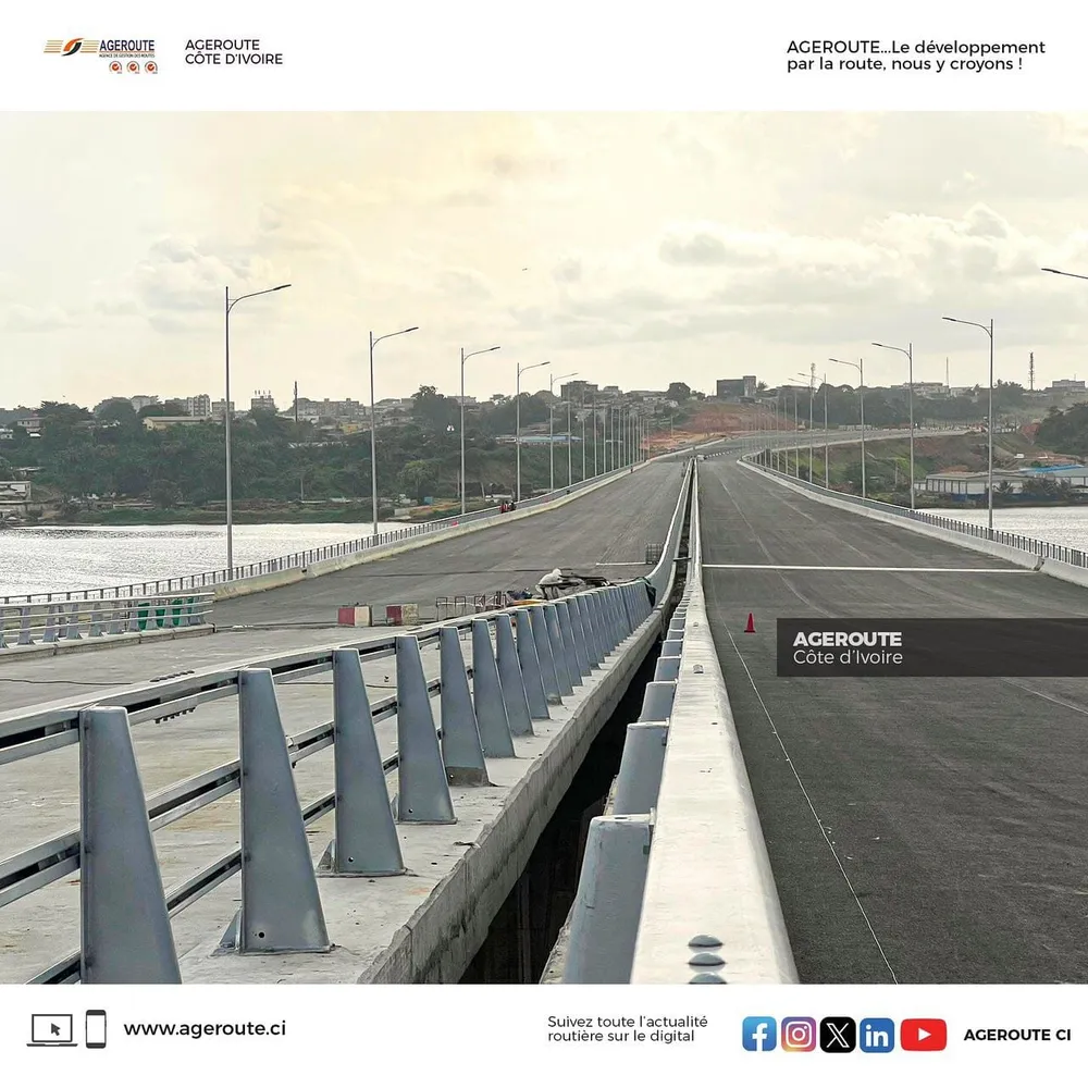4ème pont d’Abidjan : le délai de livraison encore en danger