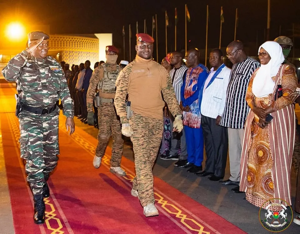 Coopération renforcée Niger – Burkina : Abdourahamane Tiani, fin de séjour du président nigérien à Ouagadougou