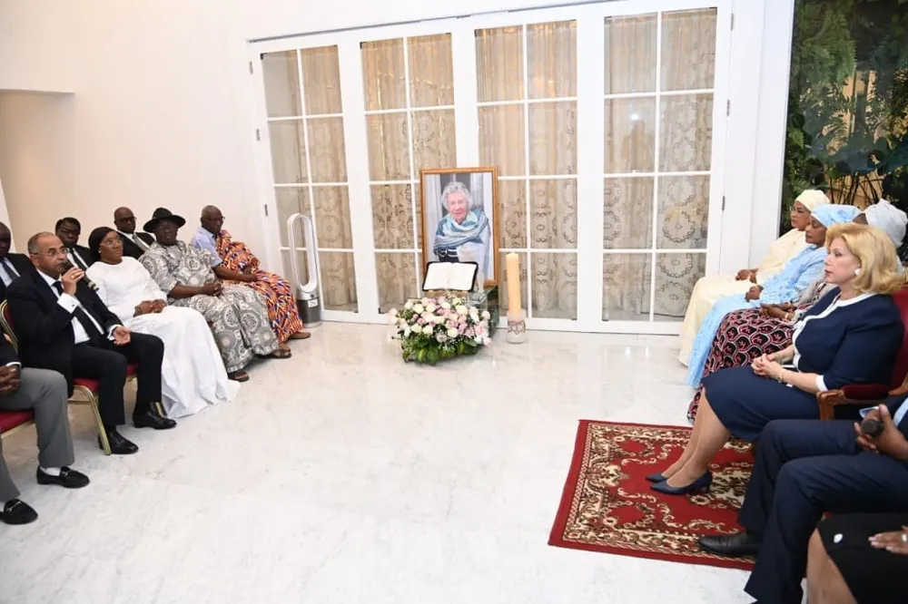 Décès : Dominique Ouattara pleure la mère de Patrick Achi