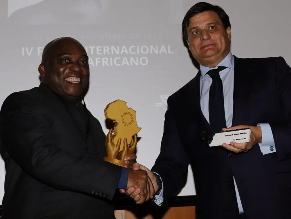 BRICS : Don Mello, défenseur de l’Afrique, reçoit le prix Ubuntu en Espagne