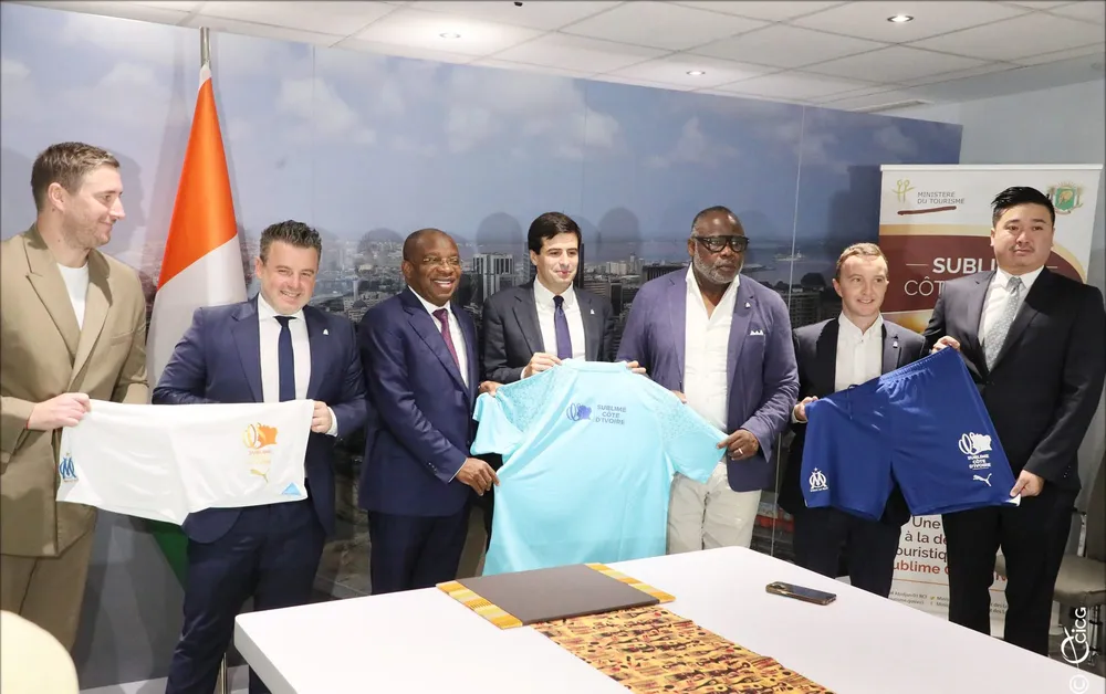 L’Olympique de Marseille s’engage pour la promotion de la Côte d’Ivoire