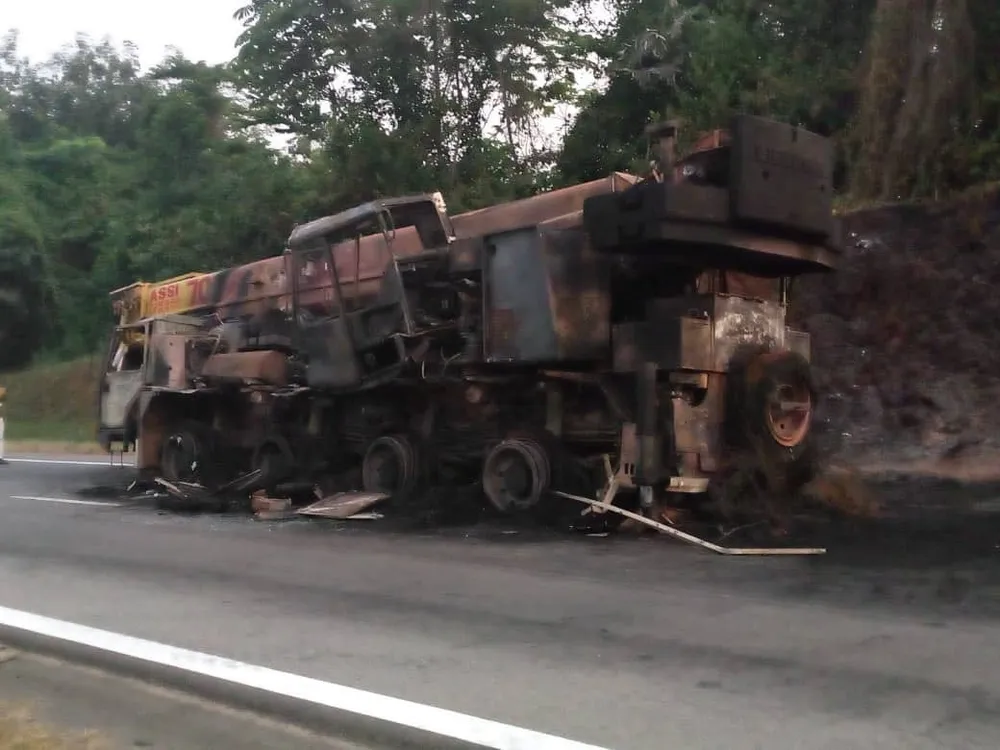 Accident : un camion en feu ce jeudi sur l’autoroute du Nord
