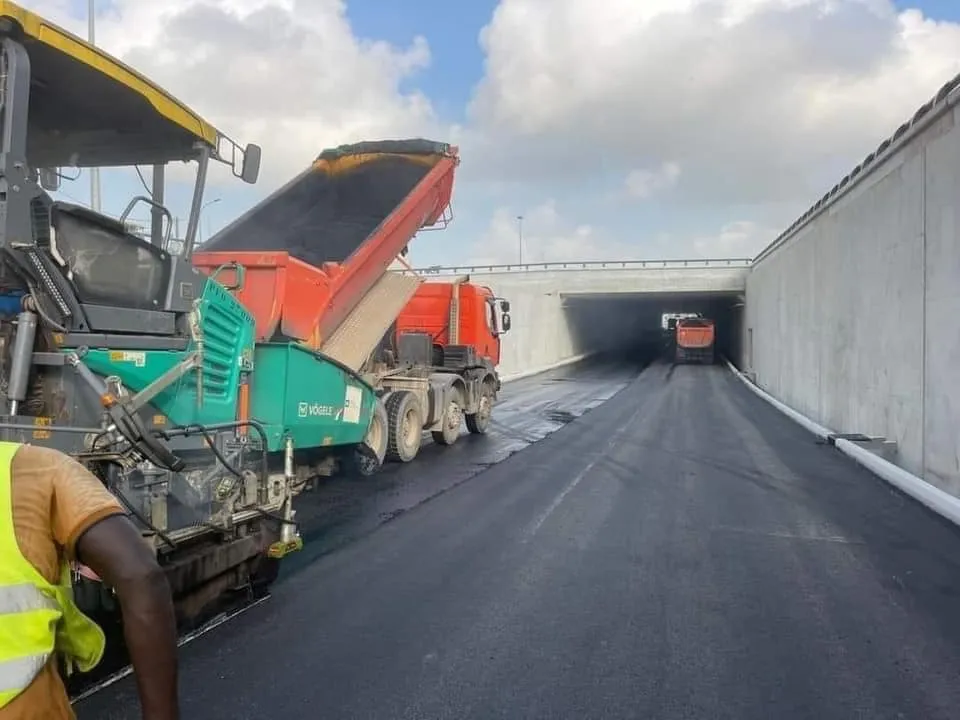 Le tunnel d’Abobo prêt à 99 %: des images