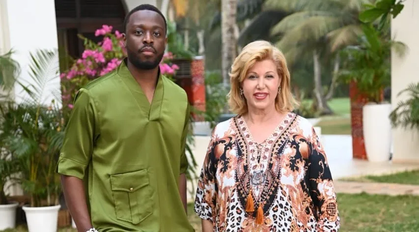 Dadju chez Dominique Ouattara à Assinie : des images