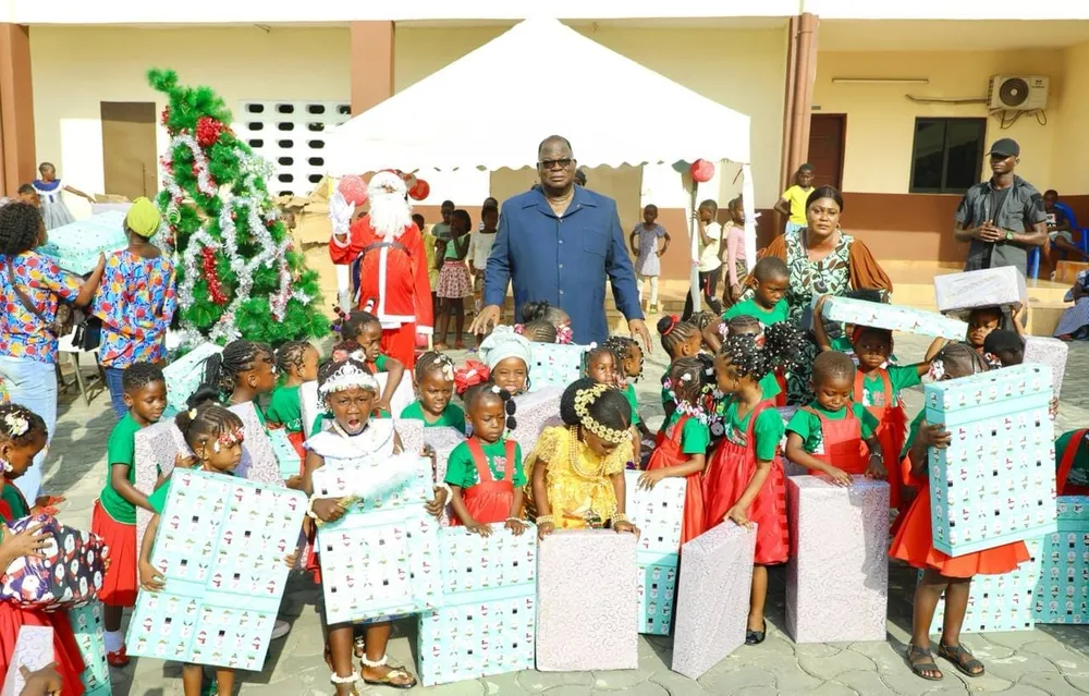 Noël 2023 à Marcory : Laurent Tchagba apporte la joie à plus de 2000 enfants