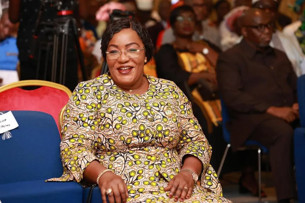 Harlette Badou, présidente de l’Union des femmes du rassemblement des Houphouëtistes pour la démocratie et la paix ( UF-RHDP)