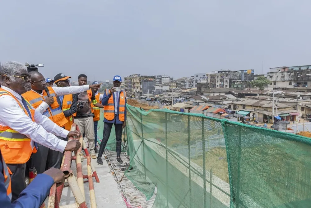 Route Y4 et 4ème pont d’Abidjan : fin des travaux prévue fin décembre