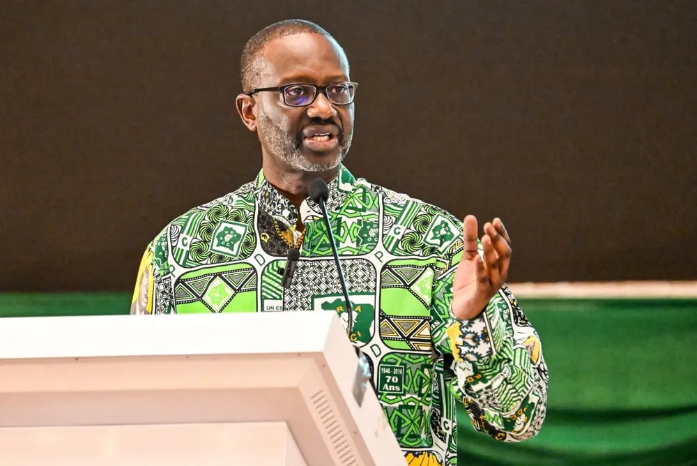 Tidjane Thiam, président du PDCI-RDA