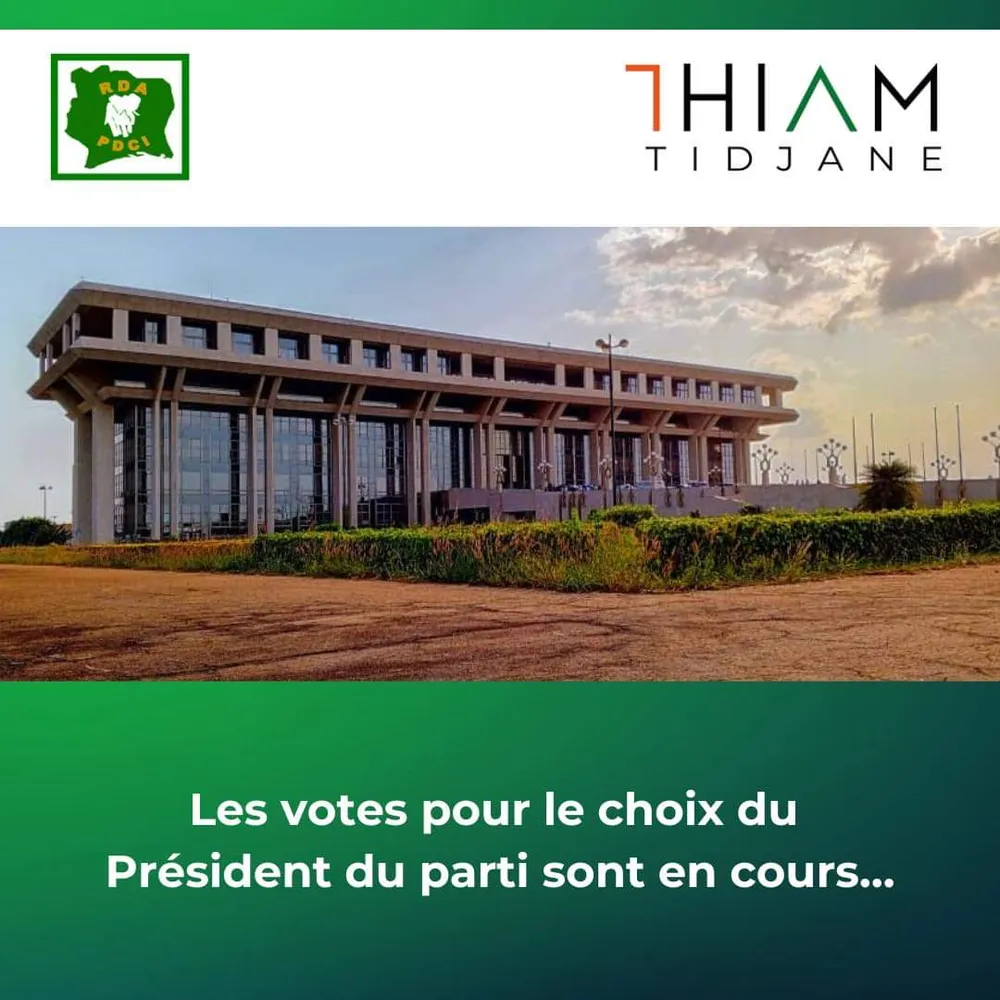 Présidence du PDCI-RDA : les votes ont commencé