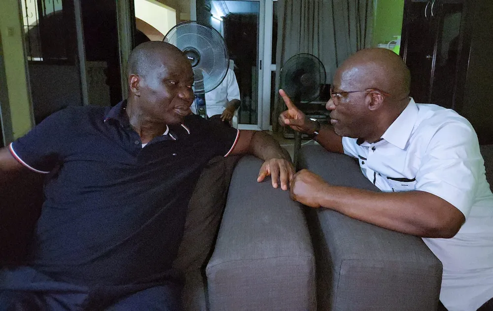Charles Blé Goudé rend visite à Dogbo Blé Bruno après sa grâce présidentielle