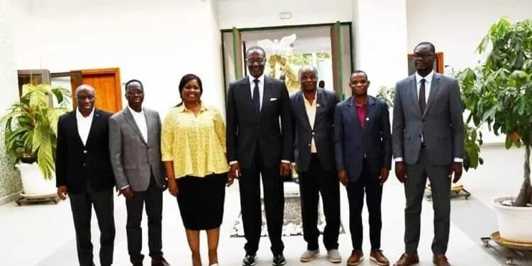 Côte d’Ivoire : les députés et sénateurs du PDCI-RDA chez Tidjane Thiam
