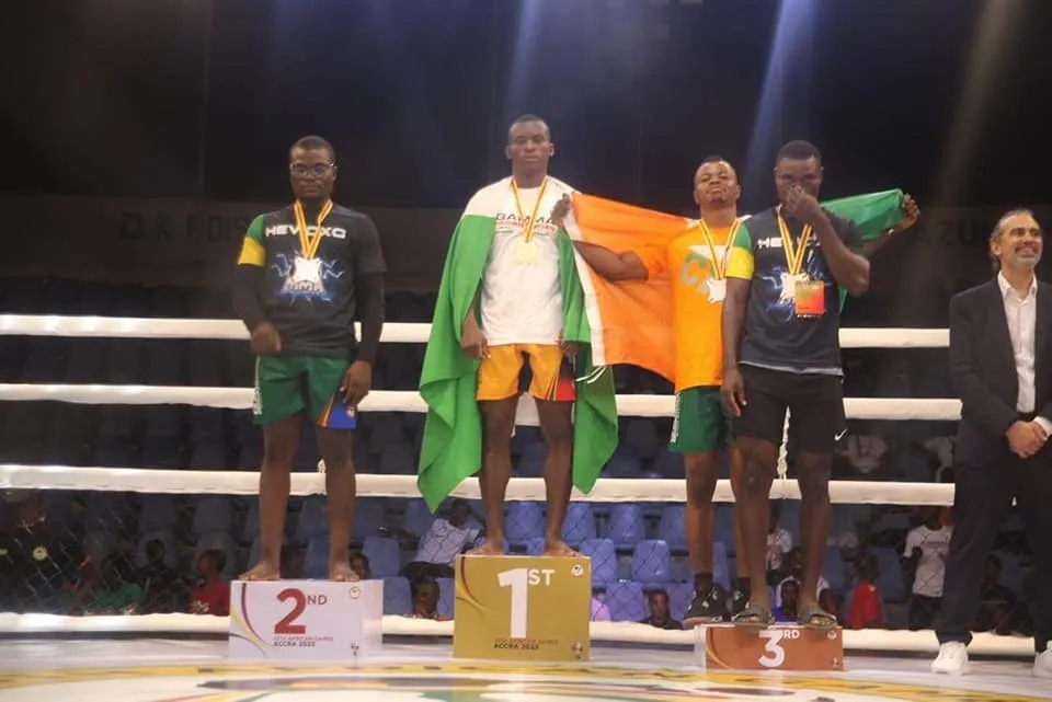 Première médaille d’or pour la Côte d’Ivoire aux Jeux Africains à Accra