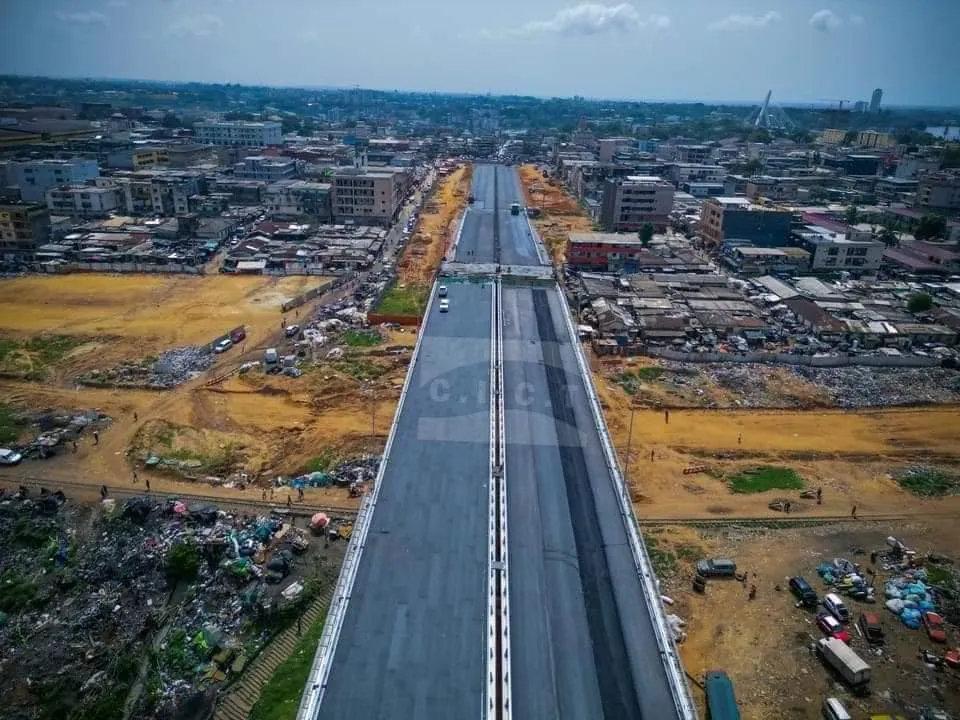 4ème Pont, côté Adjamé : les travaux avancent à grands pas