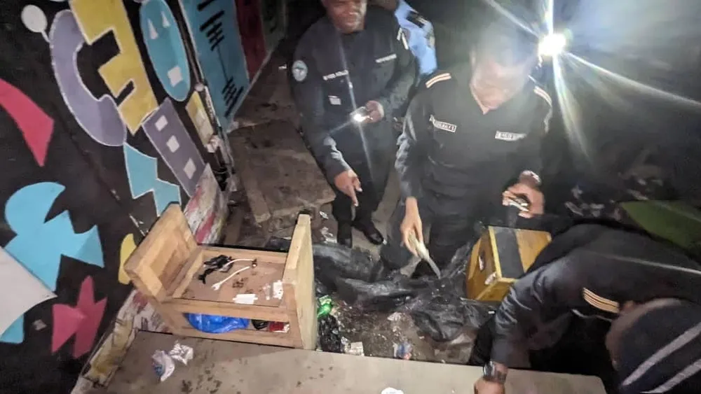 Un grand fumoir démantelé à Yopougon port Bouet 2 : des images