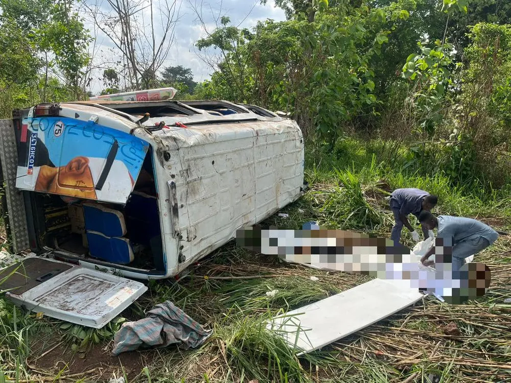 Accident de la route en Côte d'Ivoire