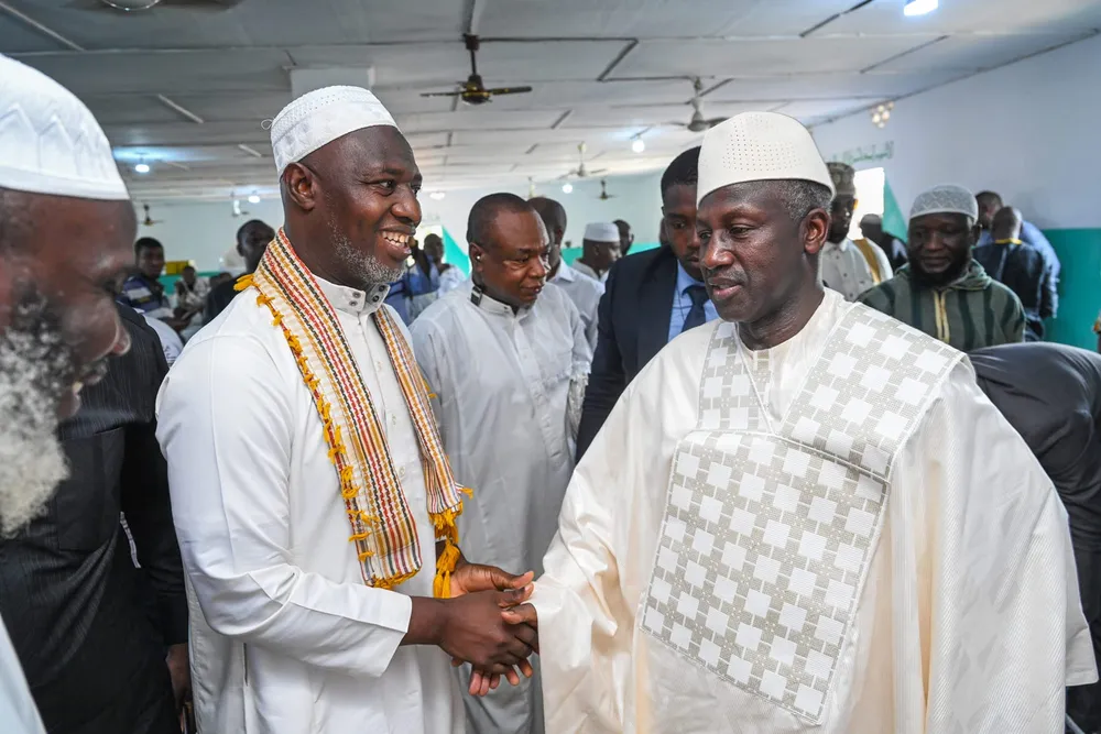 Adama Bictogo à la mosquée Kouba : « Ce que nous vivons à Gesco va au-delà des chapelles politiques »