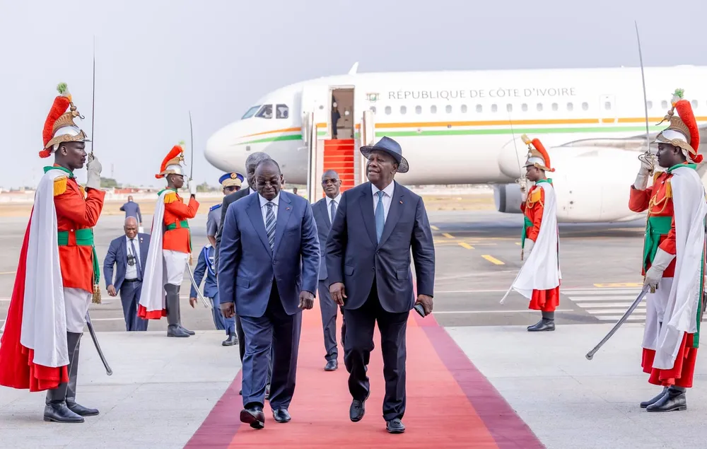 Alassane Ouattara a regagné Abidjan