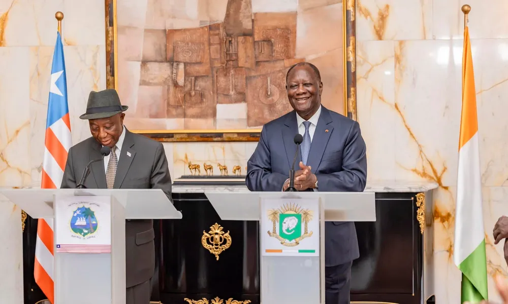 Joseph Boakai, le président du Libéria chez le président Ouattara : dans le secret de cette rencontre
