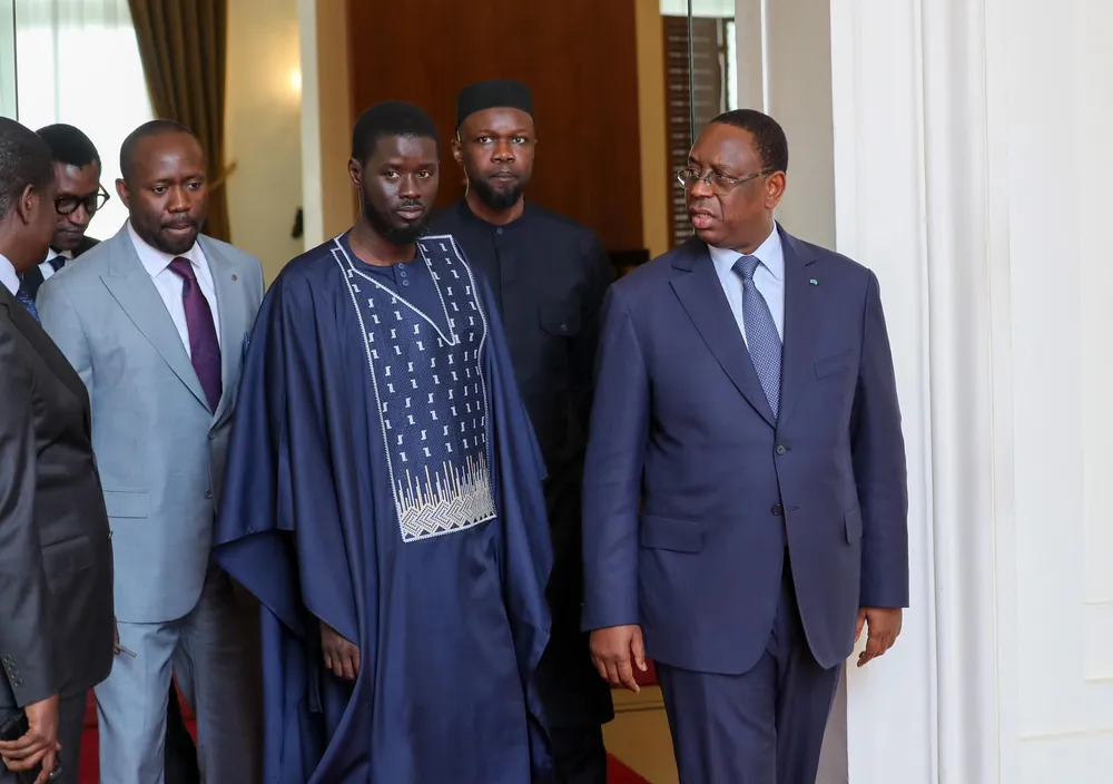 Macky Sall a reçu son successeur, le Président Bassirou Diomaye Faye, ce jeudi 28 mars 202