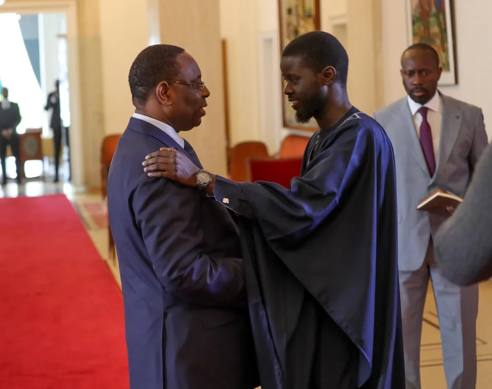 Macky Sall a reçu son successeur, le Président Bassirou Diomaye Faye, ce jeudi 28 mars 202