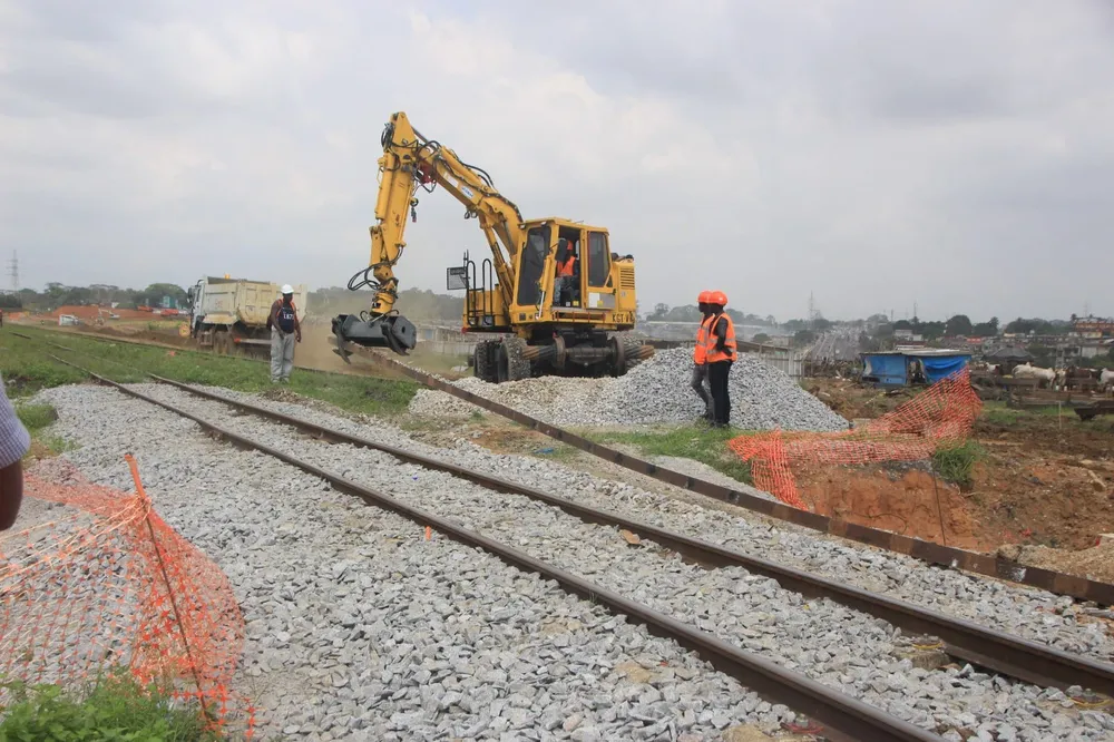 Le Métro d’Abidjan avance : 1,2 km de voies d’évitement en cours de construction