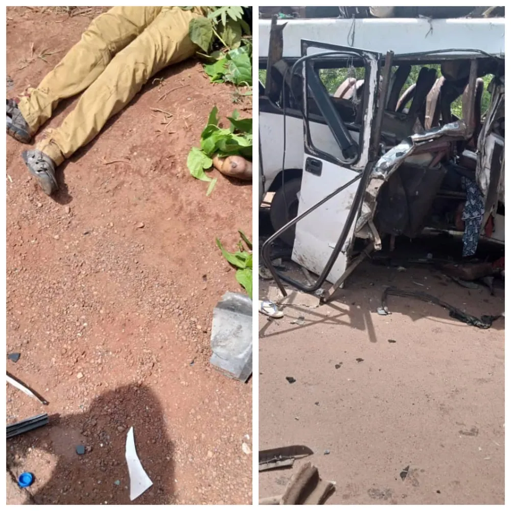 Un accident de la circulation ce 29 mars 2024 sur l'axe Kotobi-Daoukro