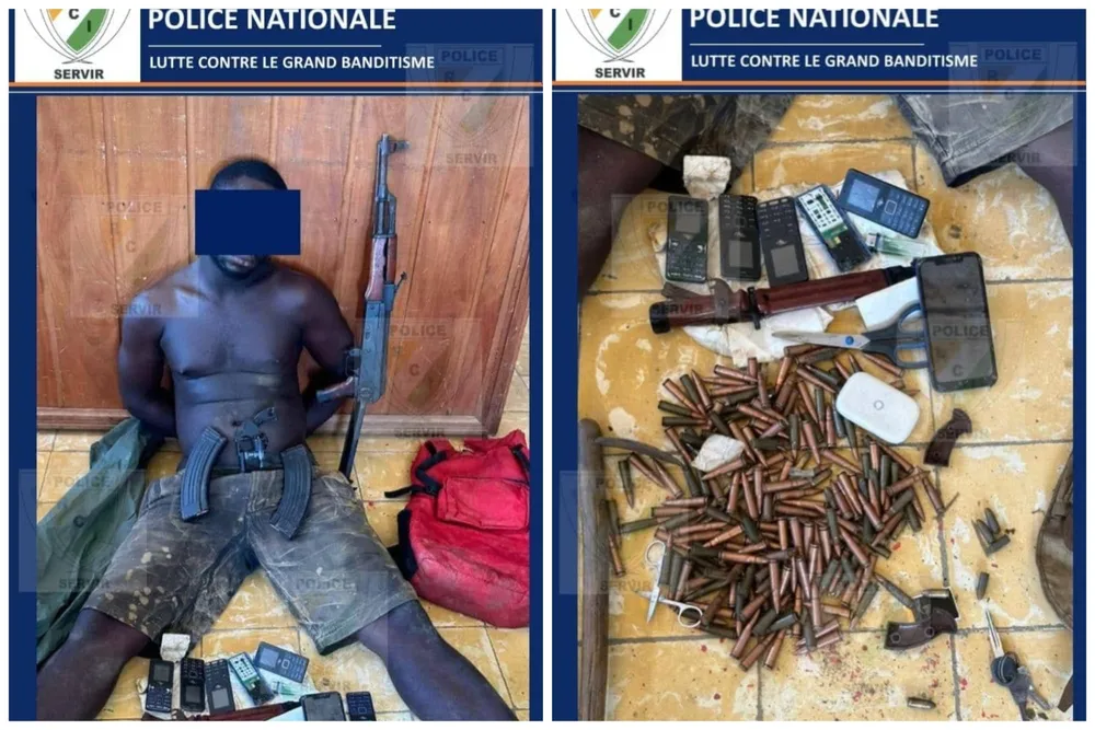 Un arsenal d'armes et de munitions saisi à Bonoua
