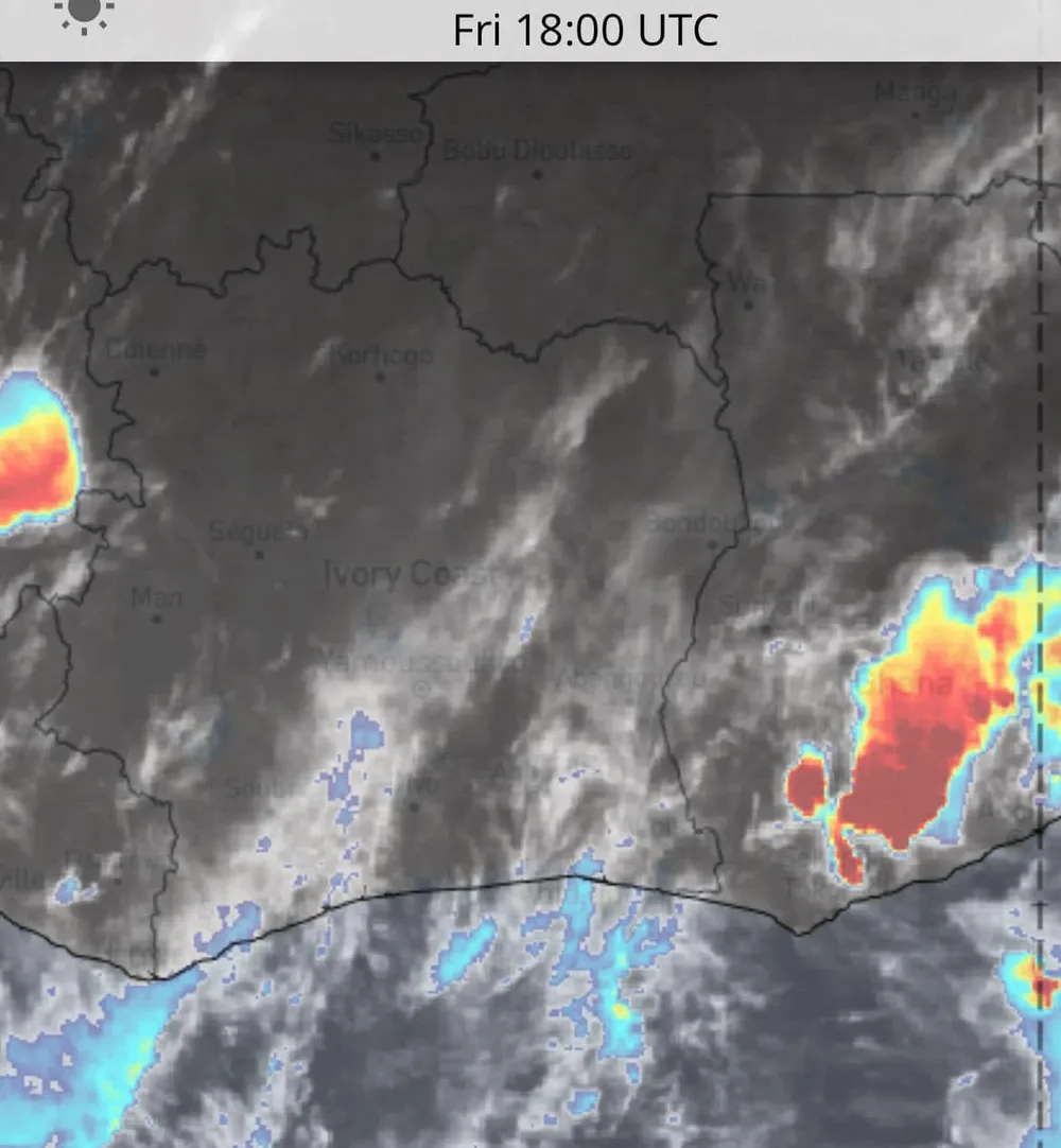 Orages et pluies, vigilance recommandée dans le Sud-est et à Abidjan ce vendredi 29 mars 2024