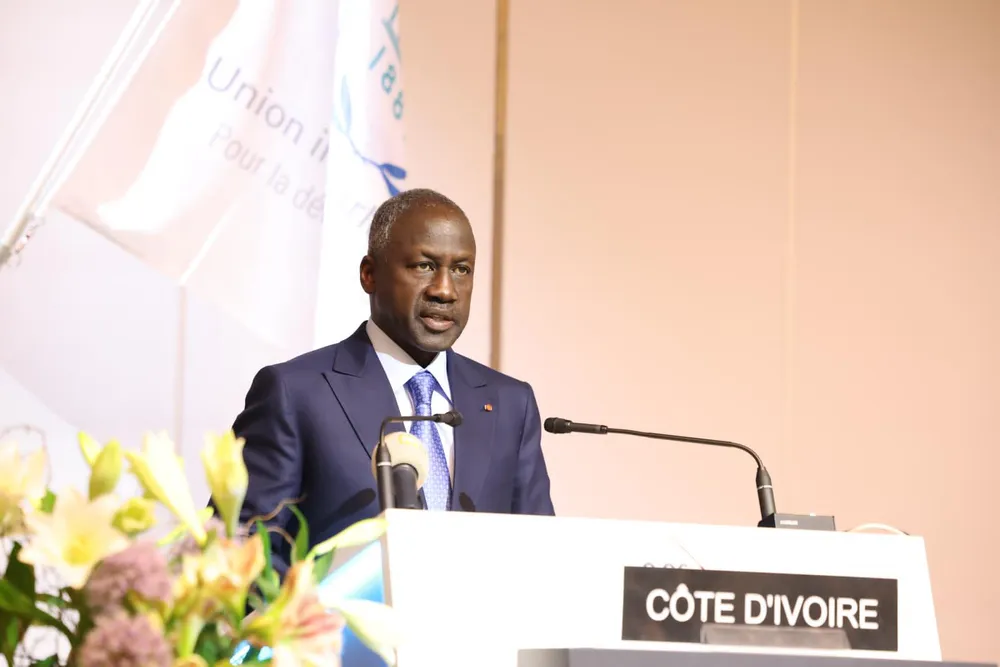 Le président de l'Assemblée National ivoirien, Adama Bictogo
