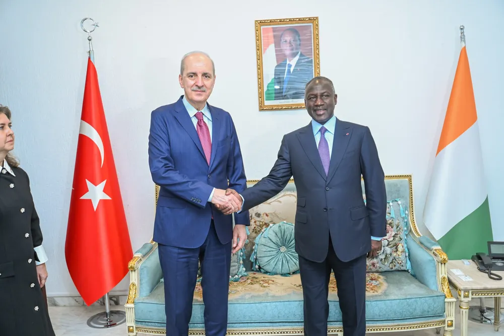 Adama Bictogo, Président de l'Assemblée nationale de Côte d'Ivoire, en Turquie lors d'une visite de travail du 24 au 28 avril