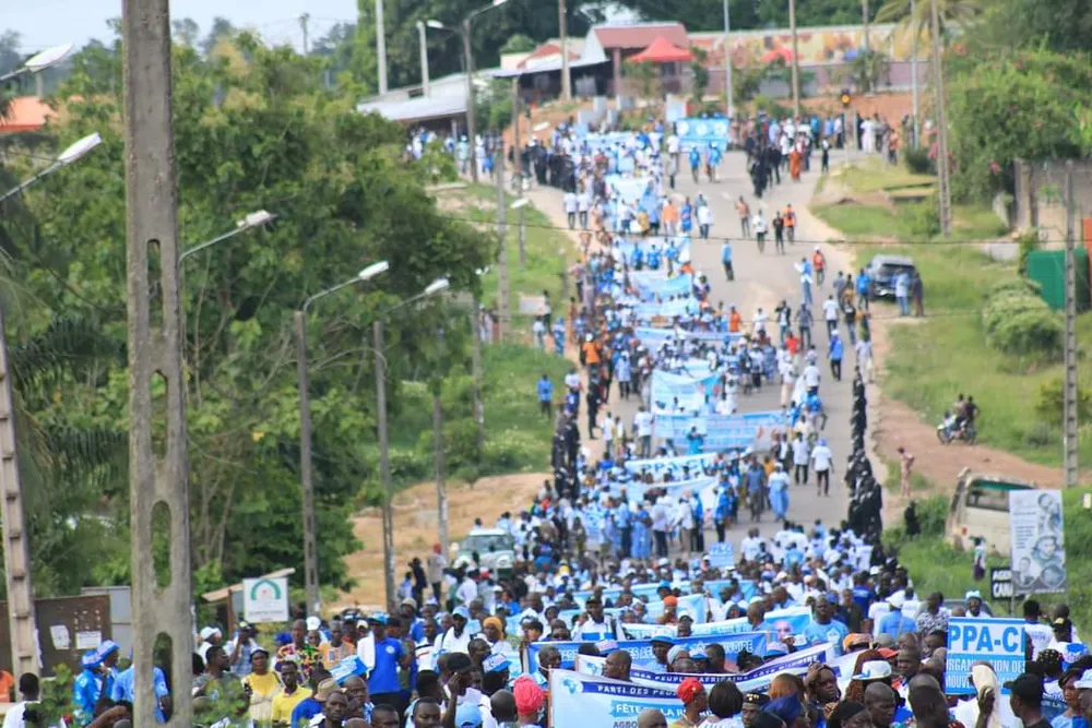 Fête de la Renaissance 2024 : Agboville aux couleurs du PPA- CI, des images