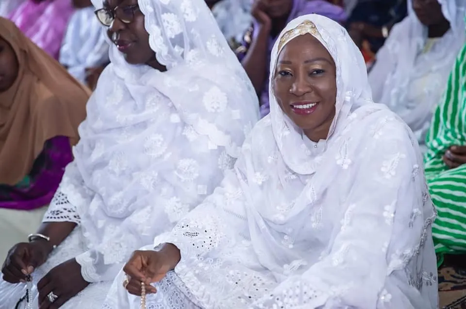 Kandia Camara lors de la prière de l'Aïd-El-Fitr le mercredi 10 avril 2024 à Abobo