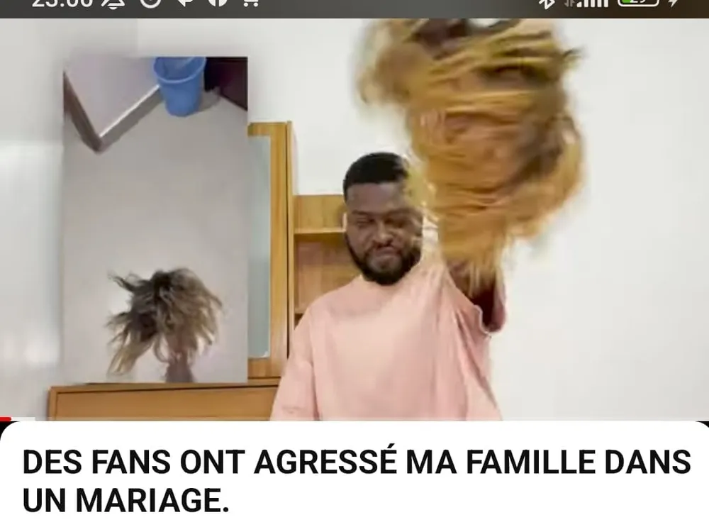 Kevine Obin présentateur de l'émission "Le Vrai Match" sur Life TV