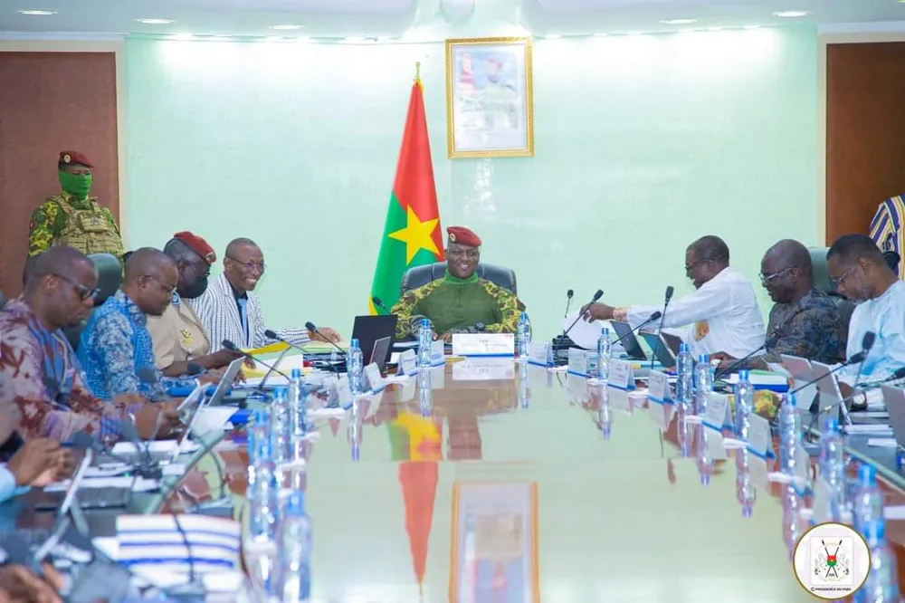 Le Conseil des ministres du Burkina